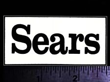 SEARS - Original Vintage 60's 70's Racing Decal/Sticker Craftsman Tools picture