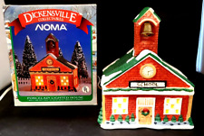 Dickensville Collectables Noma Porcelain Lighted School House picture