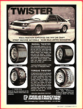 1979 RADIAL & TORQUE TWISTER HIGH-PERFORMANCE TIRE AD ~ POS-A-TRACTION ~ COMPTON picture