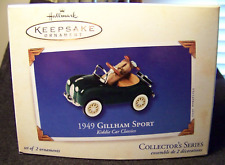2003 Hallmark 1949 GILLHAM SPORT Kiddie Car Classics Golf Pedal Car Ornament #10 picture