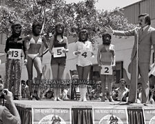 Vintage 1972 Photo Most Beautiful Ape Beauty Bikini Contest - Planet of the Apes picture
