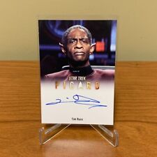 Star Trek Picard Seasons 2 & 3 A87 TIM RUSS as Tuvok Autograph EXTREMELY LIMITED picture