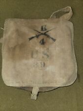 WWI US Army Company K 4th Infantry Haversack picture