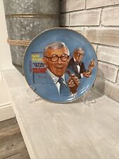 GEORGE BURNS TRIBUTE PLATE YOUNG AT HEART 1982 Plate #1694 picture