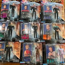1995 Playmates Star Trek Voyager With Skybox Collector Card (Lot of 9) picture