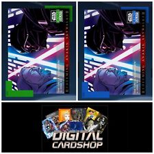 Topps Star Wars Card Trader Redeeming Anakin Digital Galaxy September Green Blue picture