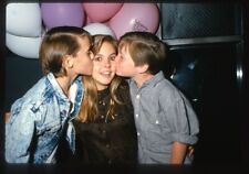 1987 SHALANE MCCALL, JOSHUA HARRIS & OMRI KATZ Kissing Original 35mm Slide picture