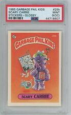1985 Topps OS1 Garbage Pail Kids Series 1 SCARY CARRIE 25b GLOSSY Card PSA 9 OC picture