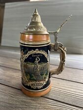 Vintage Lidded German Beer Stein picture