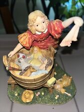 Maud Humphrey Bogart Girl With Toys In Wash Bucket Figurine picture