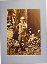 Stewart Edward White: SIGNED photograph to NY Congressman Seymour Halpern,matted picture