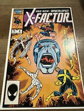 X-Factor #6 1st Appearance Apocalypse 1986 NM- 9.2 Not CGC raw picture