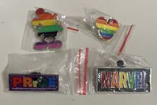 Disney RAINBOW Pride Pin lot of 4 Pins picture