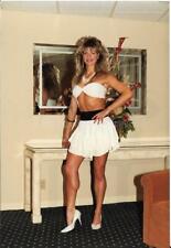 VERY PRETTY WOMAN 80's 90's FOUND PHOTO Color MUSCLE GIRL Original EN 18 6 W picture