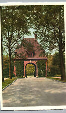 Biltmore Estate Postcard Lodge Gate from House & Gardens Asheville NC picture