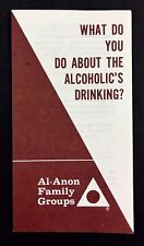 1966 Al-Anon Alcoholics Anonymous Family Group VTG Drinking Intervention Booklet picture