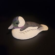 Sweet 1987 BOYDS COLLECTION BUFFLEHEAD DRAKE DUCK DECOY figurine Small picture