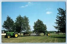 Dyersville Iowa IA Postcard Home Of National Farm Toy Museum c1960's Vintage picture