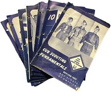 1951-1952 Cub Scout Handbooks. Fundamentals/Program Planning/Pact Meeting. VGC picture
