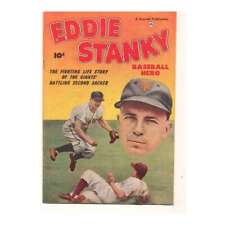 Eddie Stanky #1 in Fine + condition. Fawcett comics [w