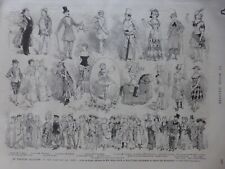1892 THEATRE DES NOUVELTES RABELAIS ROI DE CARAU PERFUME PARIS 3 NEWSPAPERS ANCI picture