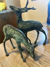 Pair of Mid Century Deer Figurines picture