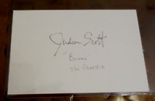 Judson Scott Bennu of the Golden Light The Phoenix 1982 signed autographed index picture