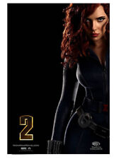 Iron Man Black Widow 2010 WonderCon Exclusive Poster Marvel Scarlett Johansson picture