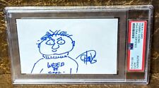Tommy Chong Autograph PSA/DNA Signed Hand Drawn Sketch picture