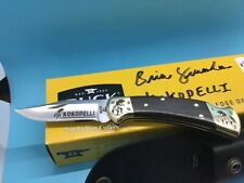 Buck 112 Brian Yellowhorse Custom Kokopelli YH398 Knife Knives + Sheath picture