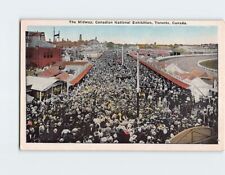 Postcard The Midway Canadian National Exhibition Toronto Canada picture