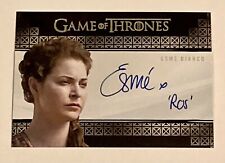 Game of Thrones Esme Bianco as Ros Autograph Card picture