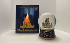Disney 50th Anniversary Castle Musical SnowGlobe New NWT picture