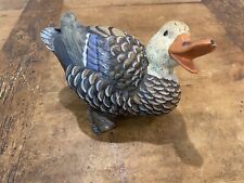 Vintage Mallard Duck Figurine Decoy Sculpture Art Design Canvasback picture