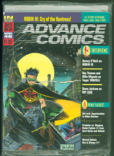 Vintage 1992 Advance Comics #46 DC Robin Cover Sealed New w/Trading Cards picture