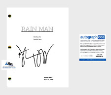 DUSTIN HOFFMAN AUTOGRAPH SIGNED RAIN MAN COMPLETE FULL SCRIPT ACOA picture