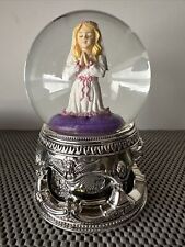 Wallace Silver Catholic Girl First Communion Music Snow Globe Jesus Loves Me picture