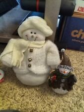 vintage Christmas snow man Lot mixed lot picture