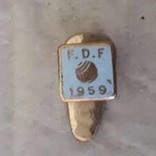 1959 UK Bowling Club Lapel Enamel Badge - FDF Francis Drake Fellowship  picture