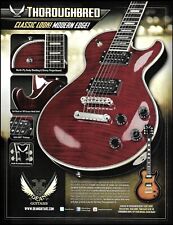 Dean Thoroughbred Series guitar 2012 advertisement 8 x 11 ad print picture