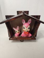 Vintage Arnalt Rosy Pink Bunnies   Japan Unused picture