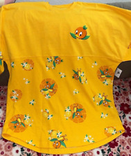Disney Parks Epcot Flower Garden Festival Orange Bird Spirit Jersey S M XL NEW picture