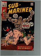 Sub-Mariner 41 Namor vs the Rock Not that one VG picture
