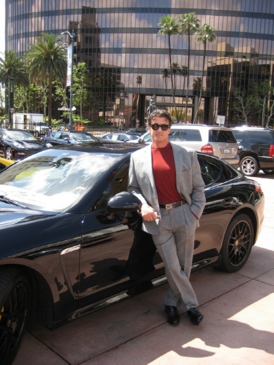 Sylvester Stallone's Porsche Panamerca for sale on ebay