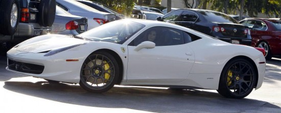 Kim Kardashian's Ferrari 458 Italia