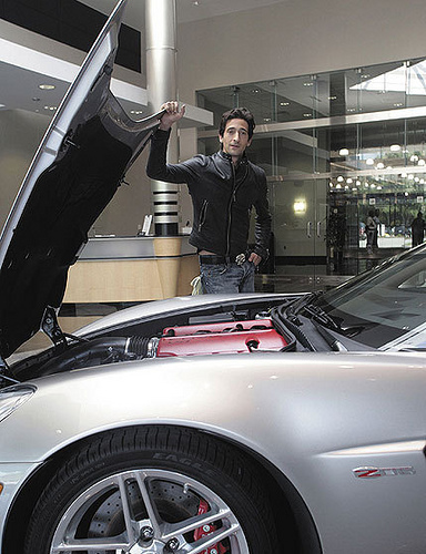 Adrien Brody Corvette