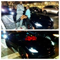 Carmelo Anthony's Birthday Corvette | Celebrity Cars Blog