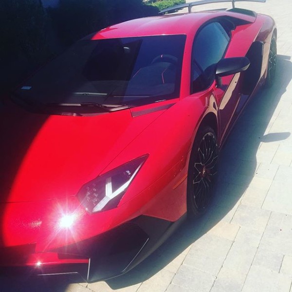 Chris Brown Lamborghini