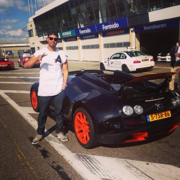 DJ Afrojack Bugatti