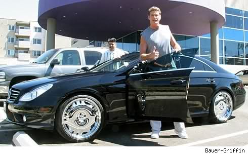 David Hasselhoff's Mercedes CLS